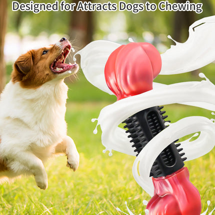 Rubberized dog bone dog chew toy main picture 2