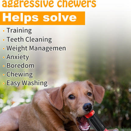 Rubberized dog bone dog chew toy main picture 6