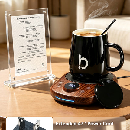 Banbanda Coffee Mug Warmer Set: 2026 Coffee Lover Gifts for Men Women