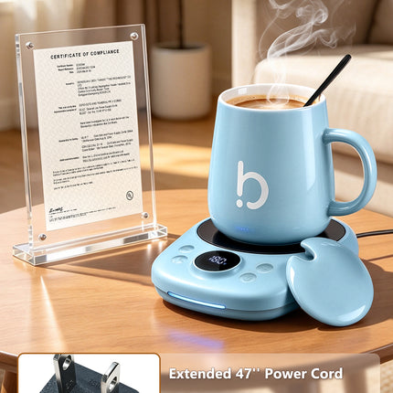 Banbanda Coffee Mug Warmer Set: 2026 Coffee Lover Gifts for Men Women