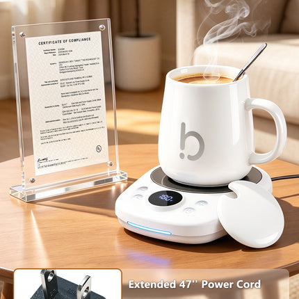 Banbanda Coffee Mug Warmer Set: 2026 Coffee Lover Gifts for Men Women