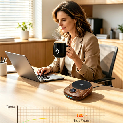 Banbanda Coffee Mug Warmer Set: 2026 Coffee Lover Gifts for Men Women