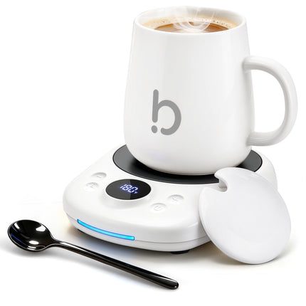 Tiffhome Coffee Warmer With Mug Set: 2026 Gifts for Coffee Lover