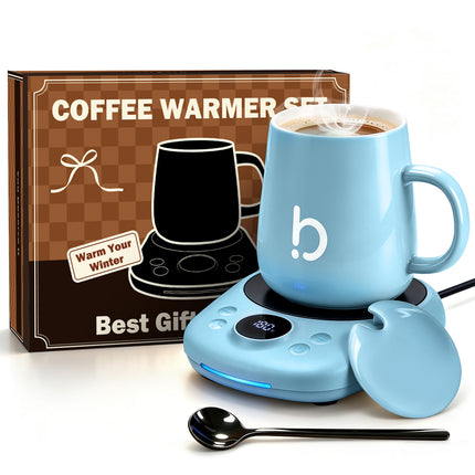 Banbanda Coffee Mug Warmer Set: 2026 Coffee Lover Gifts for Men Women