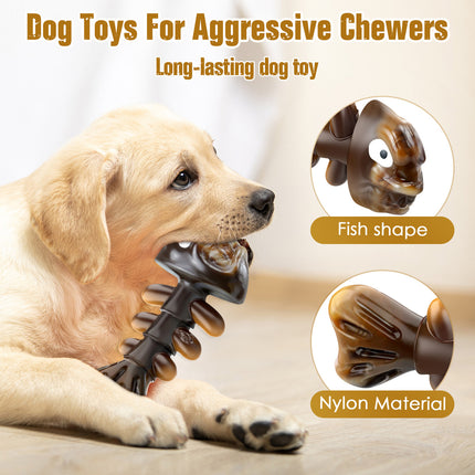 Fuufome Zombie Fish Bone Dog Chew Toy Main Figure 2