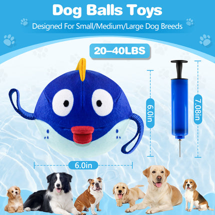 Red lip fish dog ball toy main picture 2