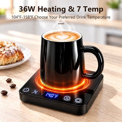 Tiffhome Coffee Warmer With Mug Set: 2026 Gifts for Coffee Lover