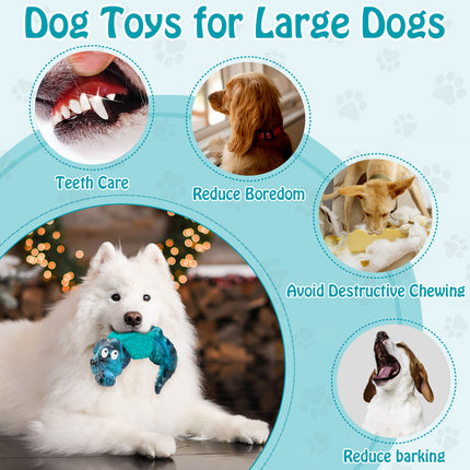 The function of the ring crocodile dog toy