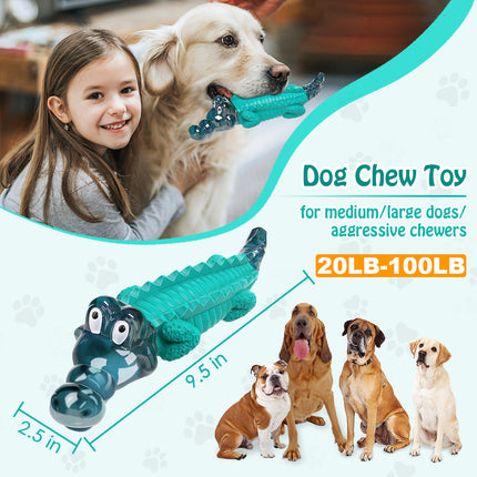 Jeefome Dog Toys for Aggressive Chewers - Tough, Indestructible Dog Chew Toys for Large, Medium, Small Breed Dogs to Keep Them Busy