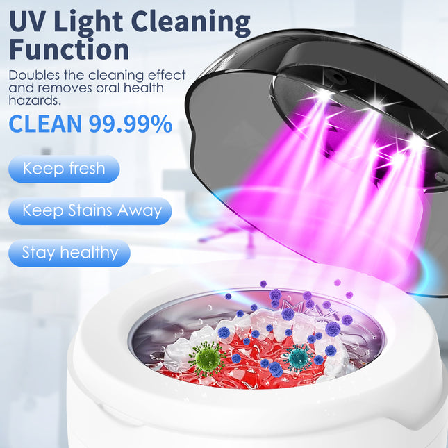 Foolala 50kHz Ultrasonic Retainer Cleaner