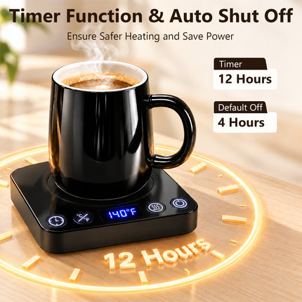 Tiffhome Coffee Warmer With Mug Set: 2026 Gifts for Coffee Lover