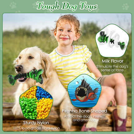 Fuufome Green Piranha Dog Chew Toy Main Figure 4