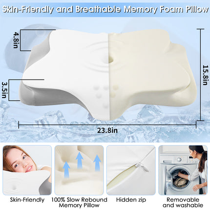Foam memory pillow main figure 4