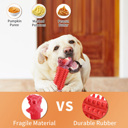 Fuufome Cream Red Gummed Dog Bone Dog Chew Toy Main Figure 5