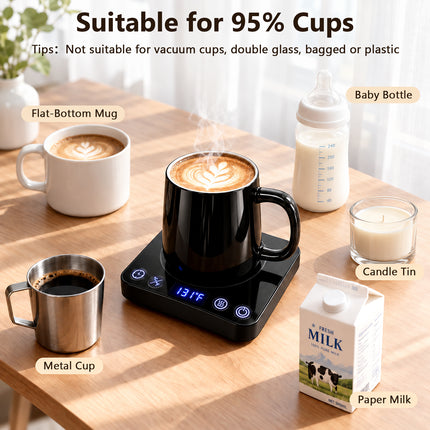 Tiffhome Coffee Warmer With Mug Set: 2026 Gifts for Coffee Lover
