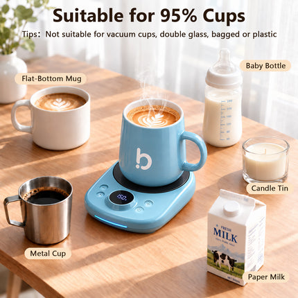 Tiffhome Coffee Warmer With Mug Set: 2026 Gifts for Coffee Lover