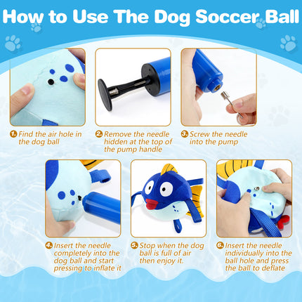 Red lip fish dog ball toy main picture 5