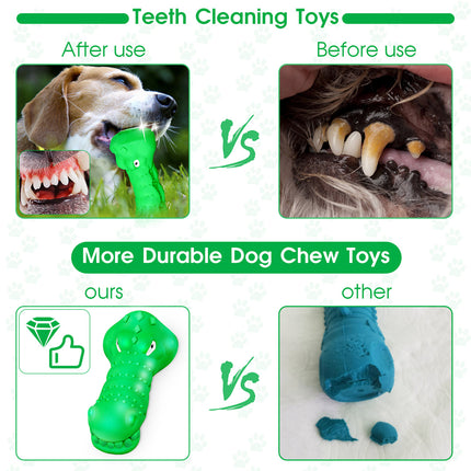 Fuufome Green Rubber Alligator Head Dog Chew Toy Main Figure 6