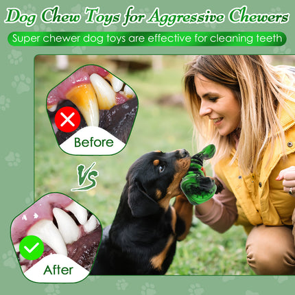 Fuufome Green Piranha Dog Chew Toy Main Figure 6