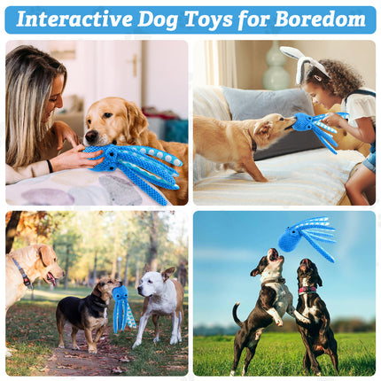 Octopus dog toy application scenario