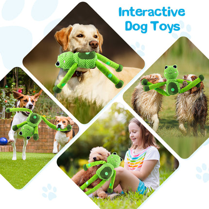 Fuufome Frog Squeak plush dog toy main figure 6