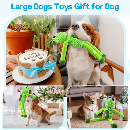 Fuufome Frog Squeak plush dog toy main figure 7
