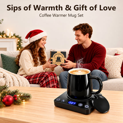 Tiffhome Coffee Warmer With Mug Set: 2026 Gifts for Coffee Lover