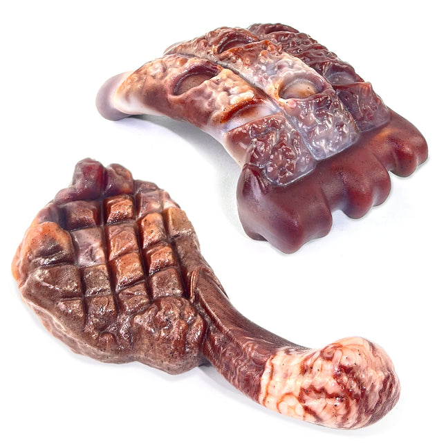 Foolala 2 Pack Indestructible Dog Toy for Large Breed- Tough Nylon Teething Bone Toy to Keep Them Busy