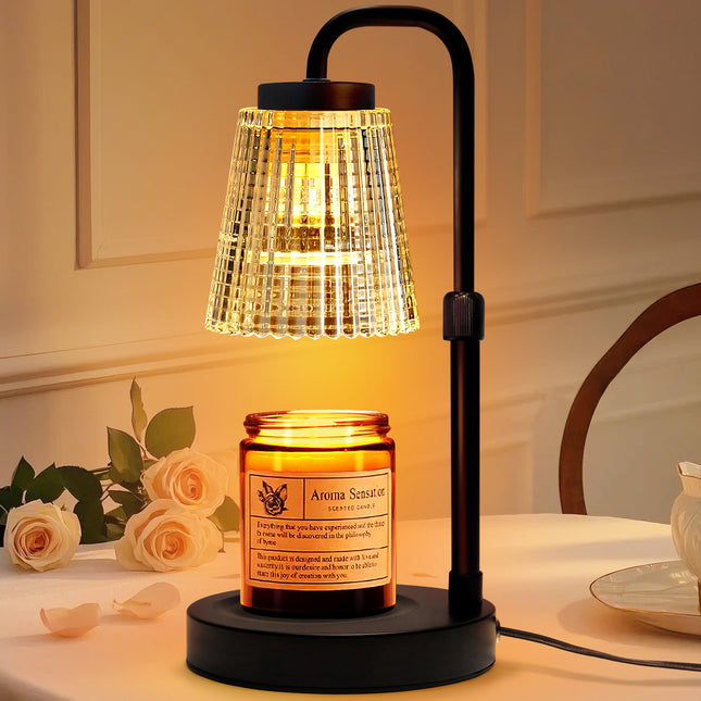 Adjustable Candle Warmer Lamp with Timer