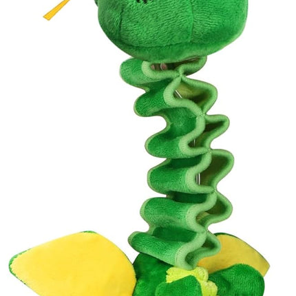 Foolala Elongated Pterosaur Squeak Plush Dog Toy For Aggressive Chewers