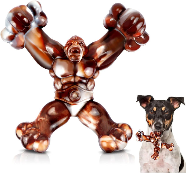 Foolala Beef Flavored Kong X Chewbone Dog Chew Toy For Aggressive Chewers