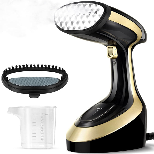 Foolala 1800W portable handheld black steam iron
