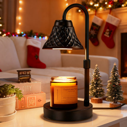Banbanda Adjustable Candle Warmer Lamp with Timer: Candle Lamps fits All Candle Jar Home Decor - Wax Warmer for Scented Wax - Birthday Gifts for Women