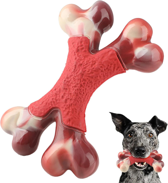 Foolala Beef Backbone Dog Chew Toy For Aggressive Chewers