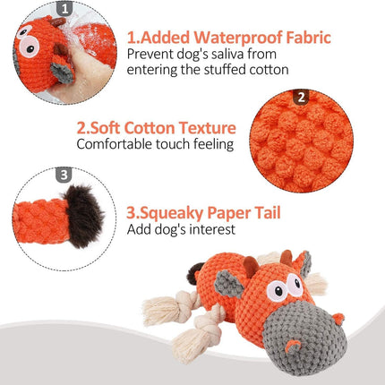 Cotton Rope Orange Cow Main Figure 3