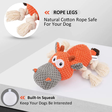 Cotton Rope Orange Cow Main Figure 2