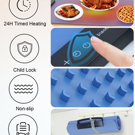 Foolala can be timed portable food electric heating pad