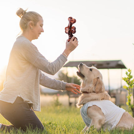 Foolala Activity Combo Chews Bacon Dog Chew Toy For Aggressive Chewers