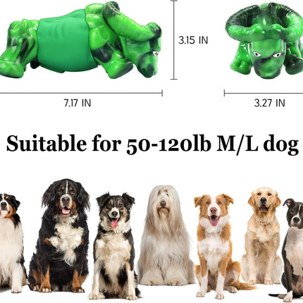 Foolala Beef Flavored Frontier Cattle Dog Chew Toy For Aggressive Chewers