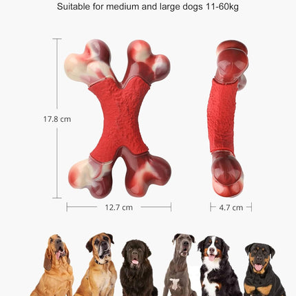 Foolala Beef Backbone Dog Chew Toy For Aggressive Chewers