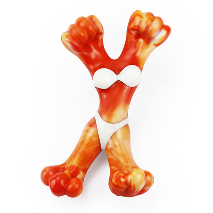 Foolala Beef-flavored Cat Girl Dog Toy For Aggressive Chewers