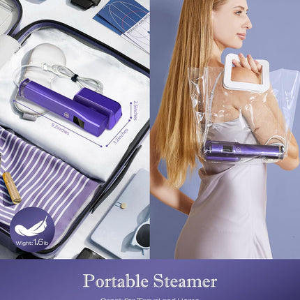 Banbanda 1200w portable travel clothing steam engine