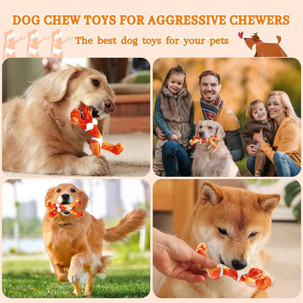 Foolala Beef-flavored Cat Girl Dog Toy For Aggressive Chewers