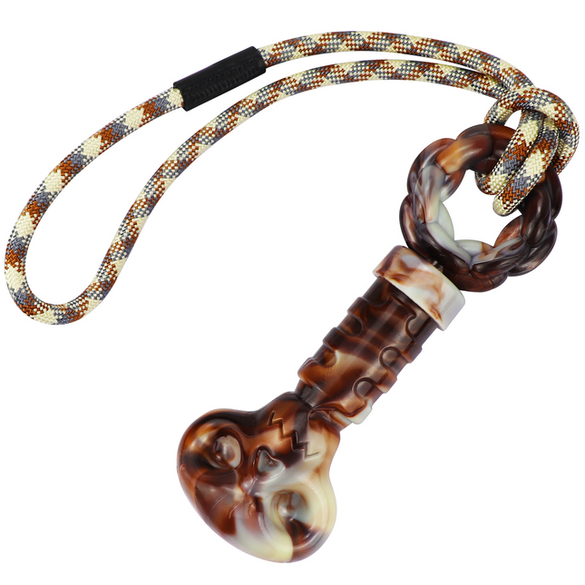 Foolala Skeleton Pull Rope Bone Dog Chew Toy For Aggressive Chewers