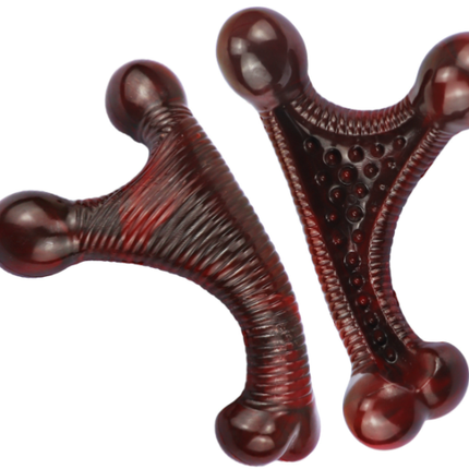 Foolala Triangular Curved Bone Dog Chew Toy For Aggressive Chewers